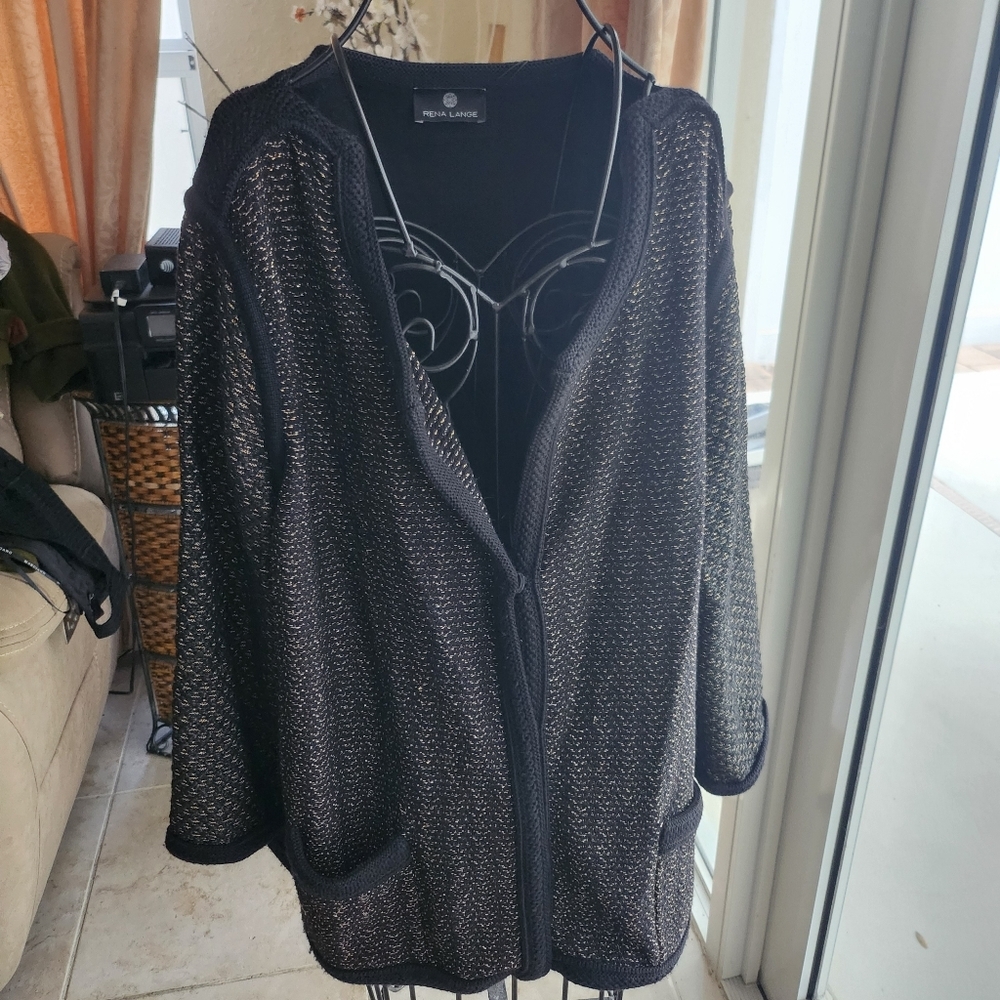 Rena Lange cardigan size XL